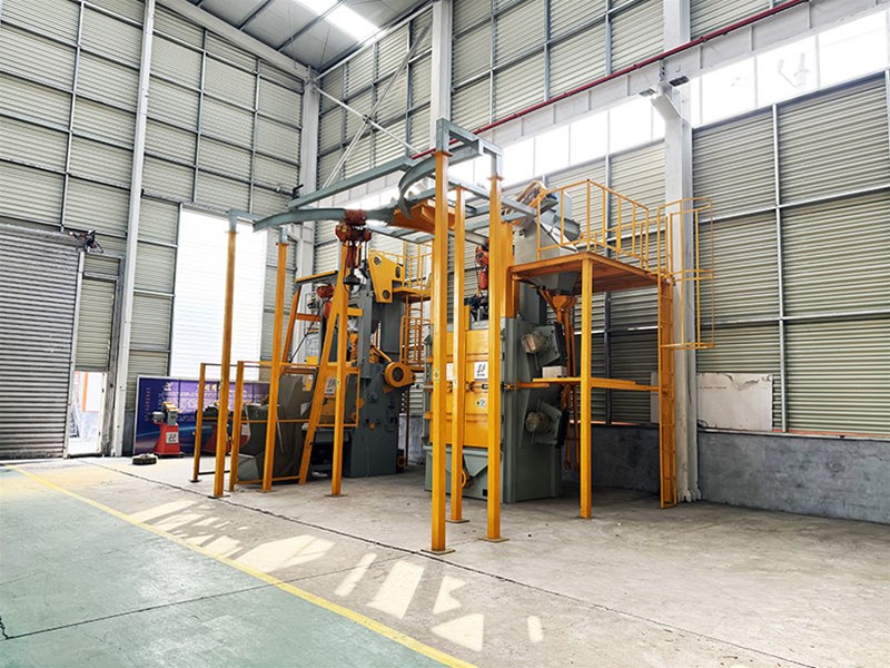 Automatic Shot Blasting Machine Delivered to Malaysian Client